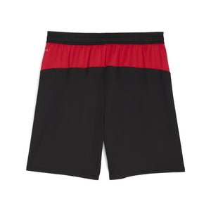 PUMA JR MILAN 25-26 HOME SHORT BLACK/RED