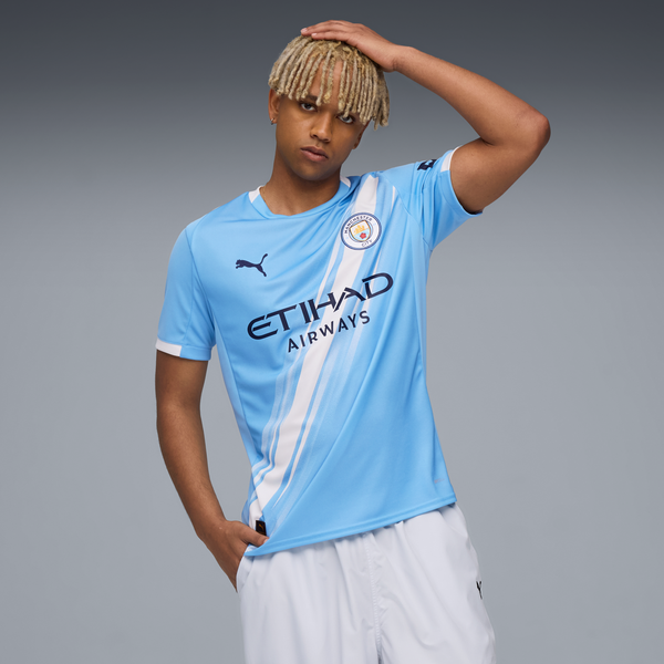 PUMA CITY 25-26 HOME JERSEY TEAM LIGHT BLUE/WHITE