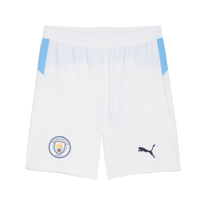 PUMA CITY 25-26 HOME SHORT WHITE/TEAM LIGHT BLUE