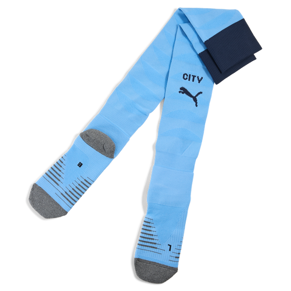 PUMA CITY 25-26 HOME SOCK TEAM LIGHT BLUE/NAVY