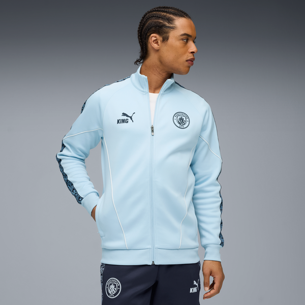 PUMA CITY 25-26 KING ANTHEM JACKET SILVER SKY/DEEP NAVY