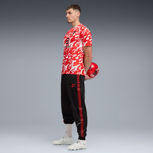 PUMA MILAN 25-26  WARM UP JERSEY WHITE/RED