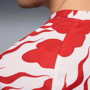 PUMA MILAN 25-26  WARM UP JERSEY WHITE/RED