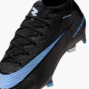 NIKE ZM VAPOR 16 ELITE FG BLACK/ICE BLUE