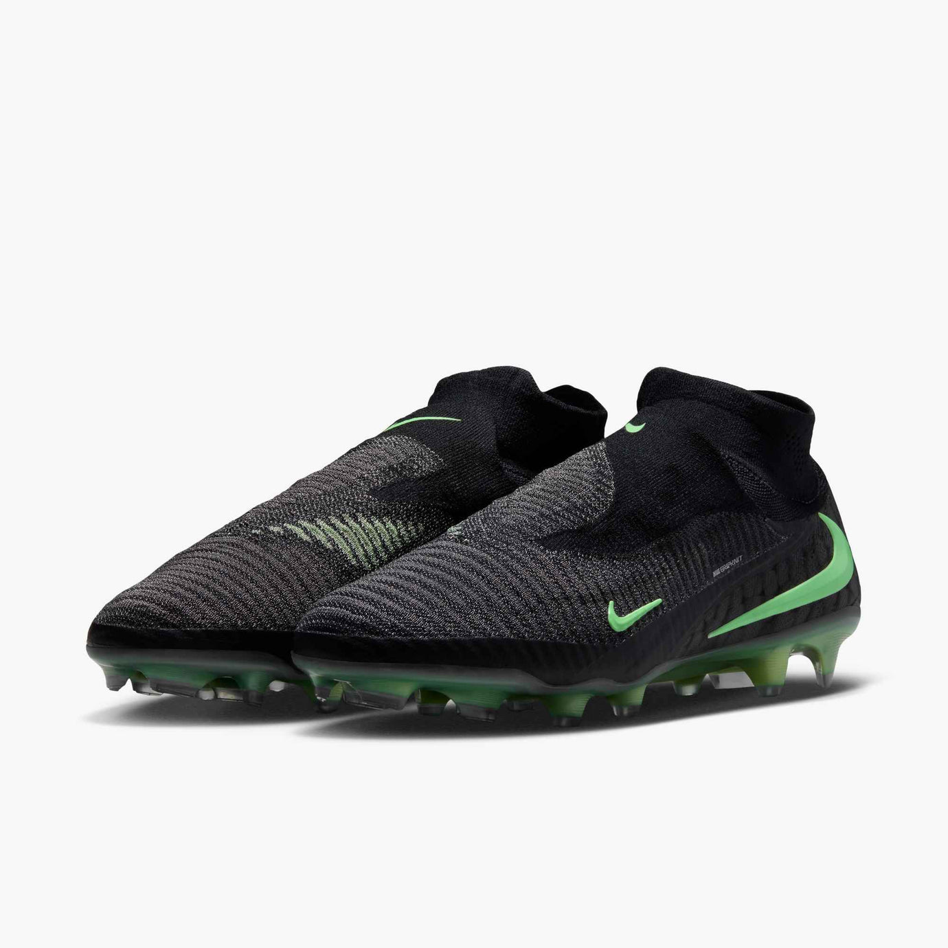 NIKE PHANTOM 6 HIGH ELITE FG BLACK/ILLUSION GREEN