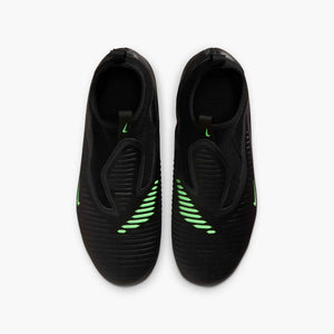 NIKE JR PHANTOM 6 HIGH ACADEMY FG BLACK/ILLUSION GREEN
