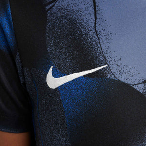 NIKE JR INTER 24-25 PRE-MATCH SS JERSEY BLACK/DIFFUSED BLUE