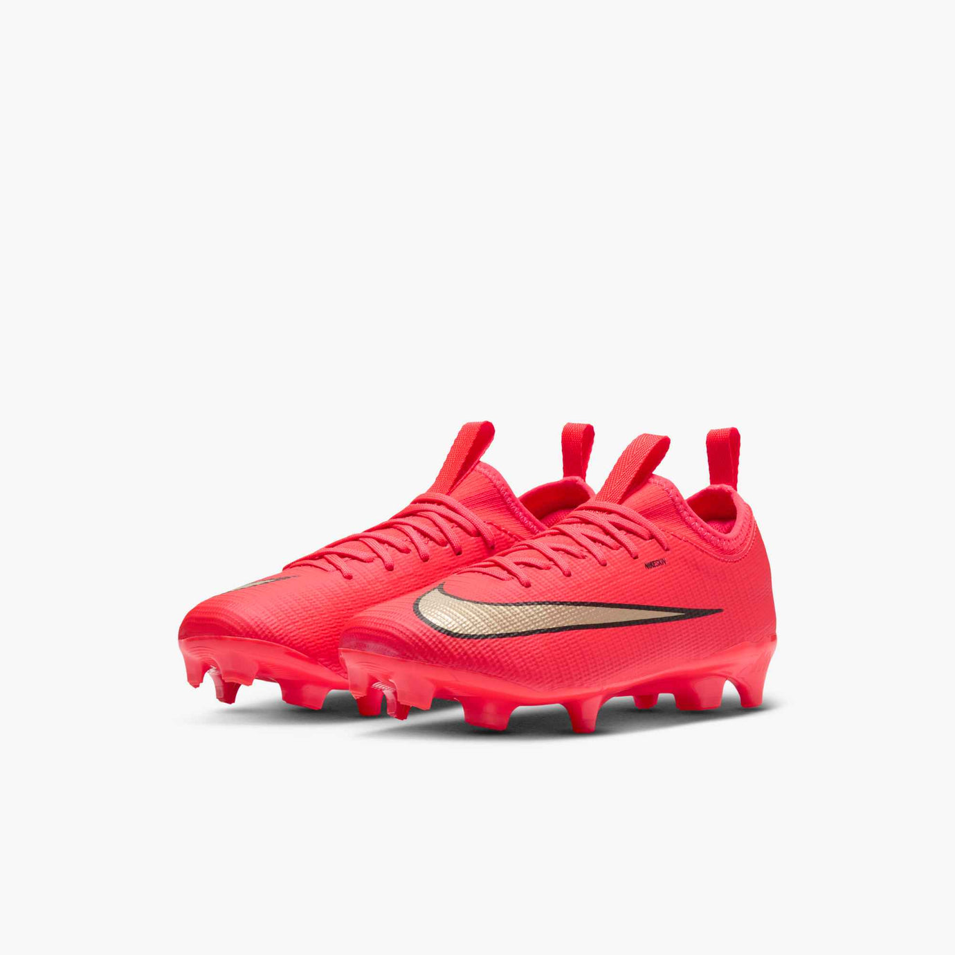 NIKE JR ZM VAPOR 17 ACADEMY LK FG BRIGHT CRIMSON/BLUR