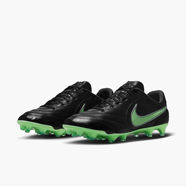NIKE TIEMPO LIGERA PRO FG BLACK/ILLUSION GREEN