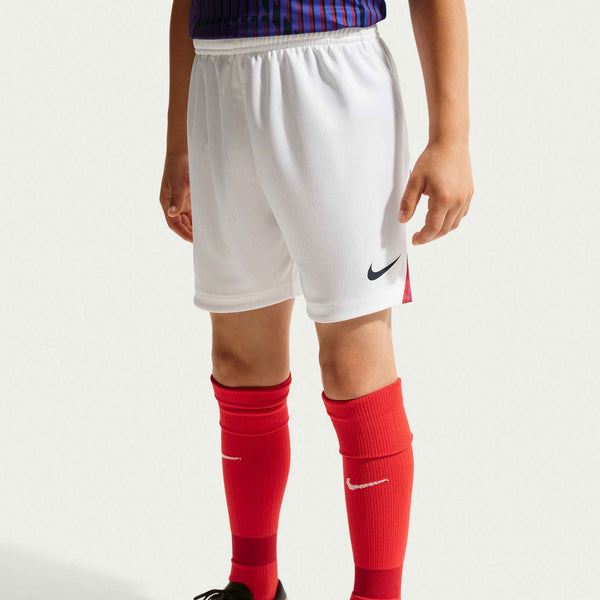 NIKE JR PSG 26-27 AWAY SHORT WHITE/COLLEGE NAVY