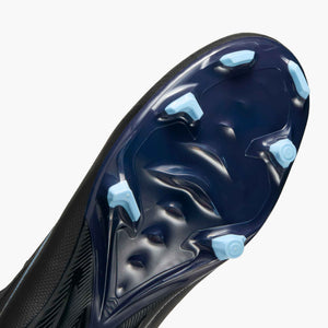 NIKE ZM SUPERFLY 10 ACADEMY FG BLACK/ICE BLUE