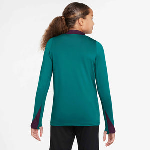 NIKE JR PSG 24-25 STRIKE DRILL TOP GEODE TEAL