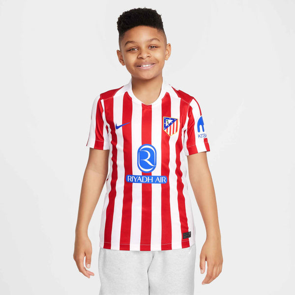 NIKE JR ATLETICO 25-26 HOME JERSEY SPORT RED/WHITE