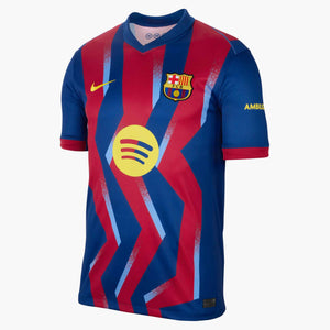 NIKE BARCELONA 25-26 FOURTH JERSEY GYM BLUE/SALSA RED
