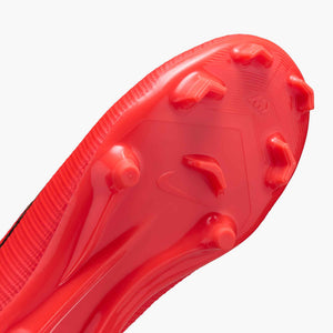 NIKE JR ZM VAPOR 17 ACADEMY FG BRIGHT CRIMSON/BLUR