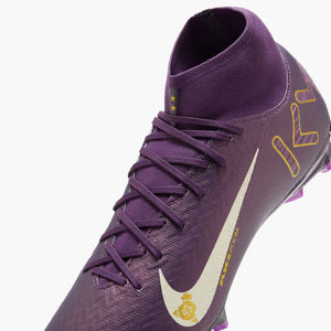 NIKE ZM SUPERFLY 10 ACADEMY FG MBAPPE GRAND PURPLE/IVORY