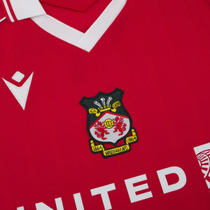 MACRON WREXHAM 25-26 HOME JERSEY RED