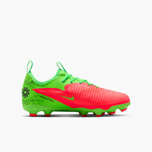 NIKE JR PHANTOM 6 LOW ACADEMY FG HAALAND HOT PUNCH