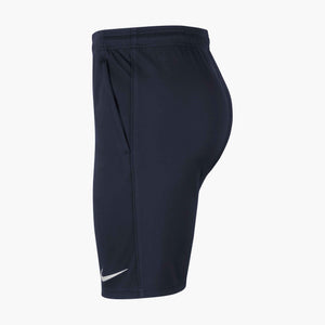 NIKE PARK20 KNIT SHORT NAVY ZIP POCKETS