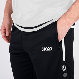 JAKO ACTIVE TRG PANT BLACK/WH