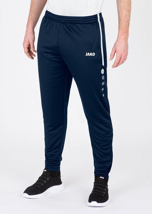 JAKO ACTIVE TRG PANT NAVY/WHITE