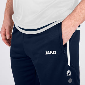 JAKO ACTIVE TRG PANT NAVY/WHITE