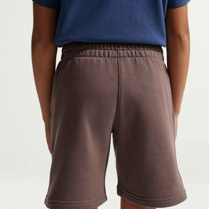 NIKE JR MBAPPE FLEECE SHORT PLUM ECLIPSE