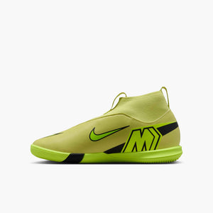 NIKE JR ZM SUPERFLY 10 ACADEMY IC LIMELIGHT/HYPER CRIMSON