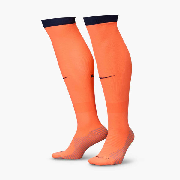 NIKE BARCELONA 25-26 THIRD SOCK MANGO/MIDNIGHT NAVY