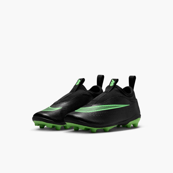 NIKE JR ZM VAPOR 17 CLUB FLEX MG BLACK/ILLUSION GREEN