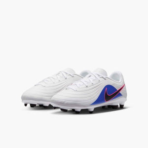 NIKE JR TIEMPO MAESTRO CLUB FG WHITE/RACER BLUE