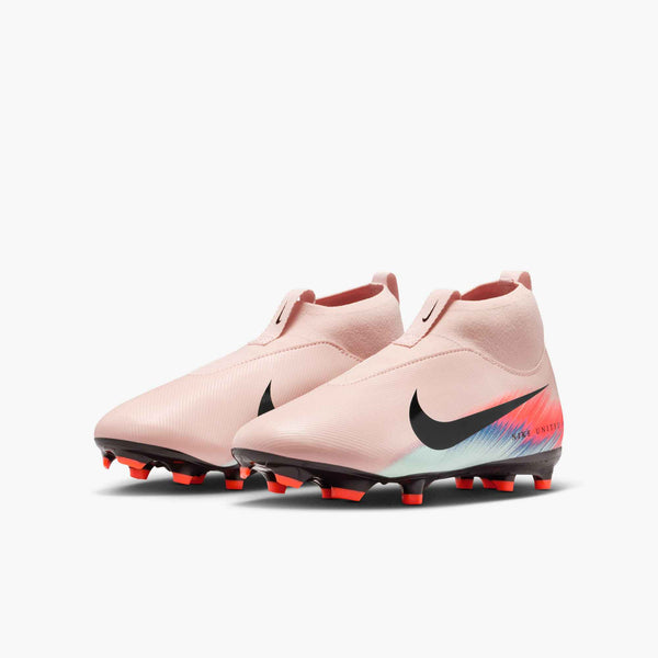 NIKE JR ZM SUPERFLY 10 ACADEMY FG UNITED SILT RED/RACER BLUE