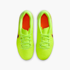 NIKE JR TIEMPO LEGEND 10 ACADEMY FG VOLT/BLACK