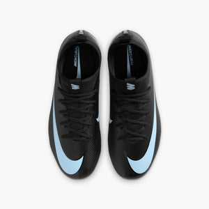 NIKE JR ZM VAPOR 16 ACADEMY FG BLACK/ICE BLUE