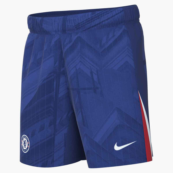 NIKE JR CHELSEA 25-26 HOME SHORT RUSH BLUE/SPEED RED