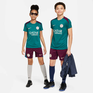 NIKE JR PSG 24-25 STRIKE SS TOP GEODE TEAL