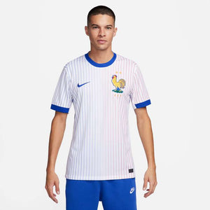 NIKE FRANKRIJK EURO24 AWAY JERSEY WHITE/BRIGHT BLUE