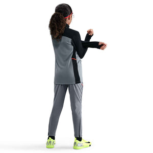 NIKE JR ACADEMY25 DRILL TOP COOL GREY/BLACK