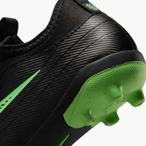 NIKE JR ZM VAPOR 17 CLUB FLEX MG BLACK/ILLUSION GREEN
