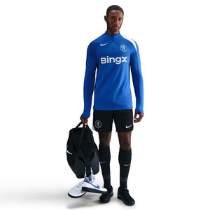 NIKE CHELSEA 25-26 STRIKE DRILL TOP GAME ROYAL/FIELD SILVER