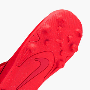 NIKE JR ZM VAPOR 17 CLUB FLEX MG BRIGHT CRIMSON/BLUR