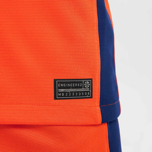NIKE JR NEDERLAND EURO24 HOME JERSEY SAFETY ORANGE/BLUE VOID
