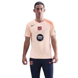 NIKE BARCELONA 25-26 STRIKE SS TOP CRIMSON TINT/MANGO