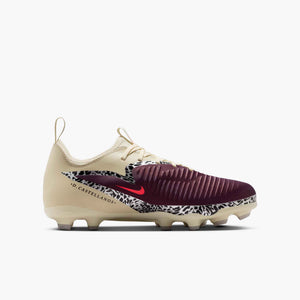 NIKE JR PHANTOM 6 LOW ACADEMY FG UNITED BURGUNDY CRUSH