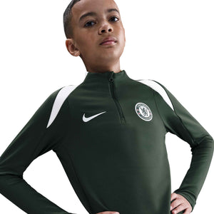 NIKE JR CHELSEA 25-26 STRIKE DRILL TOP OUTDOOR GREEN