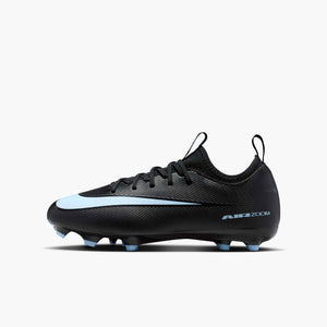 NIKE JR ZM VAPOR 16 ACADEMY FG BLACK/ICE BLUE