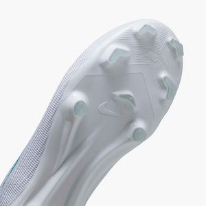 NIKE JR ZM SUPERFLY 11 ACADEMY FG WHITE/DUSTY CACTUS
