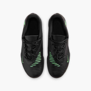 NIKE JR PHANTOM 6 LOW CLUB IC BLACK/ILLUSION GREEN