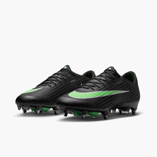 NIKE ZM SUPERFLY 11 ELITE SG BLACK/ILLUSION GREEN