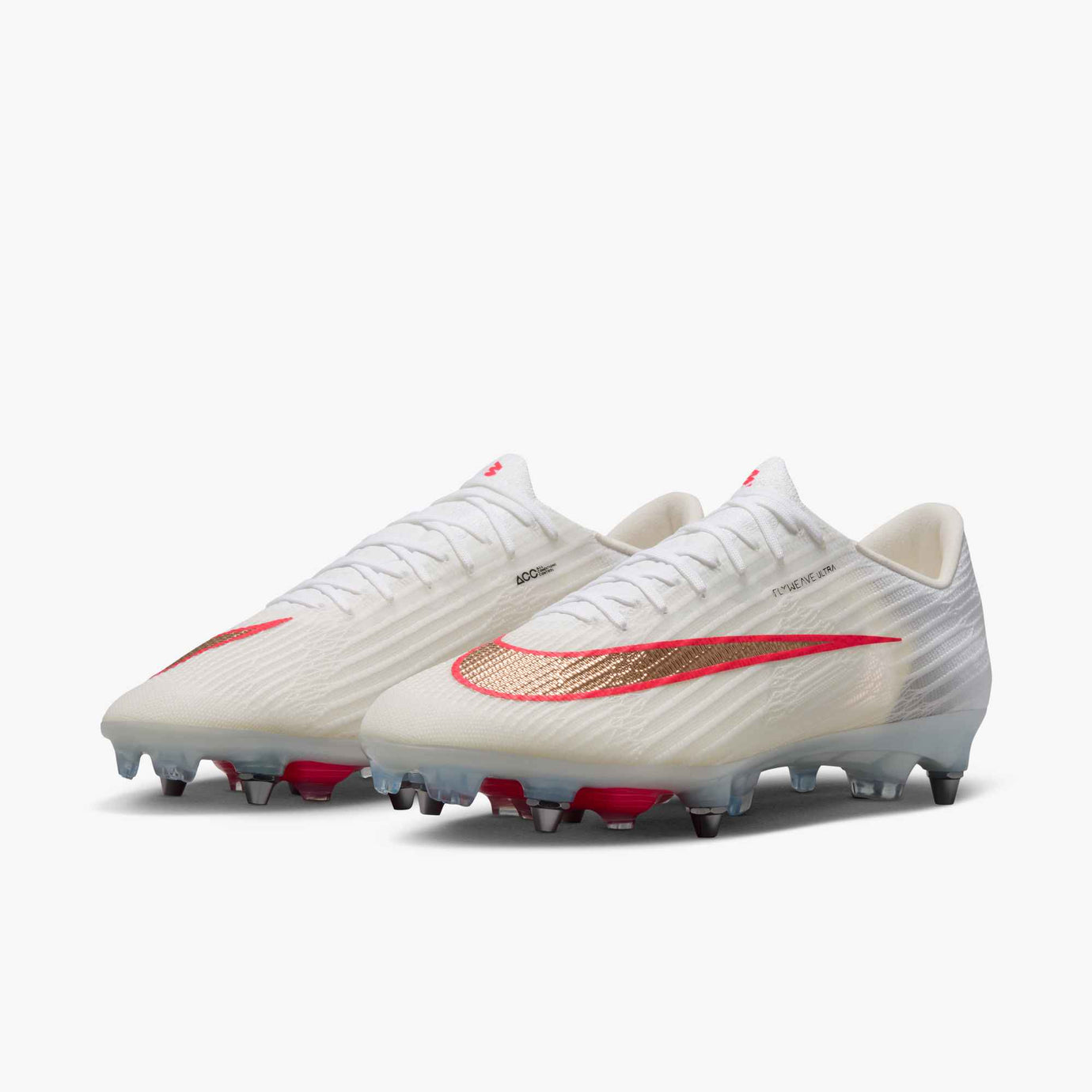 NIKE ZM SUPERFLY 11 ELITE SG WHITE/BRIGHT CRIMSON